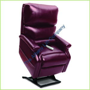 Pride Lc-525Il Lexis Vinyl Burgundy Reclining Lift Chair