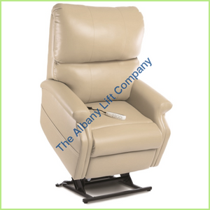 Pride Lc-525Is Mushroom Lexis Vinyl Reclining Lift Chair