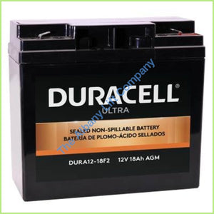 12V/18Ah With M6 Insert Terminals Or F1 Parts