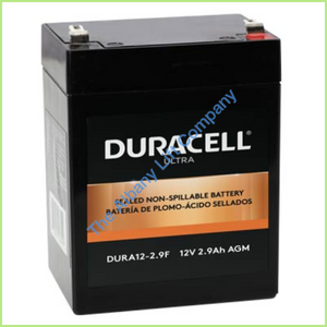 12V/2.9Ah Battery With F1 Terminals Parts