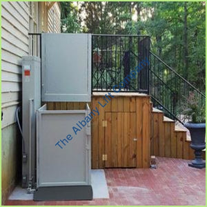 Bruno Unenclosed Commercial Vertical Platform Lift