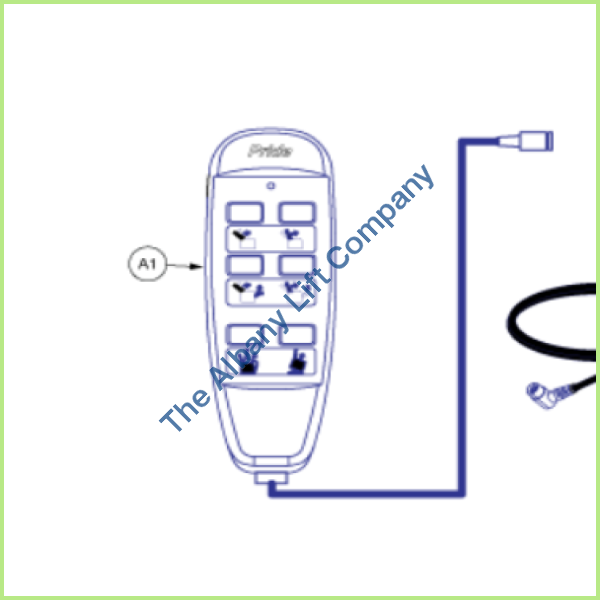 Pride Chair Push Button Hand Control – Thealbanyliftcompany